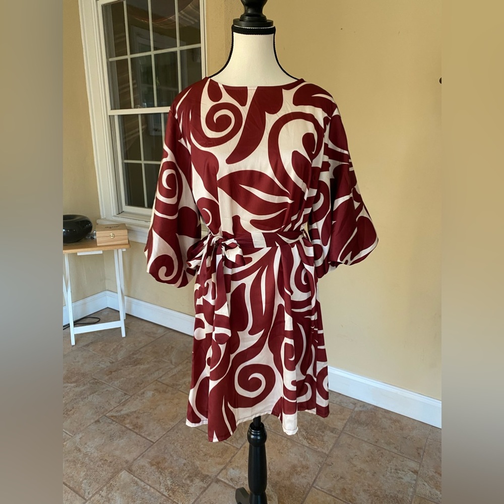 Satin dress